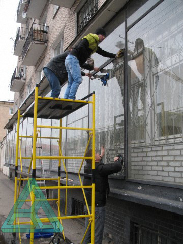 Изготовление и установка фасадных стекол в СПб